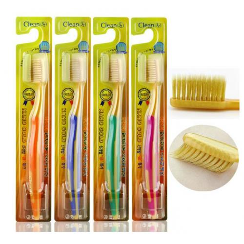 《贸》韩国NANO黄金纳米软毛牙刷成人家用 单支装