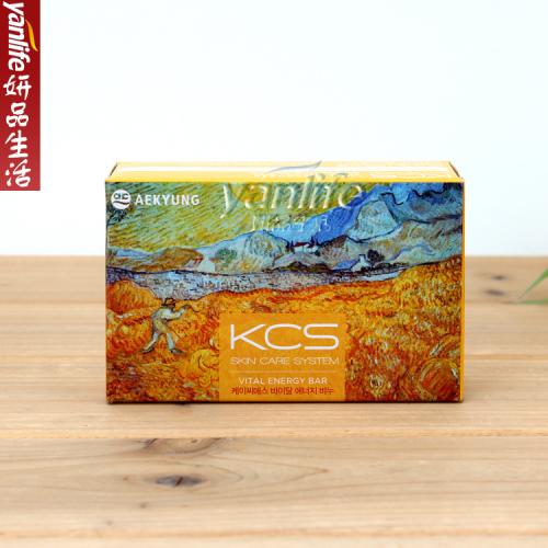 《贸》韩国爱敬 KCS名画香水香皂 黄色款 100g