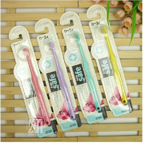 韩国CJ LION宝宝牙刷 希杰狮王儿童牙刷/奇净客牙刷 0~3岁