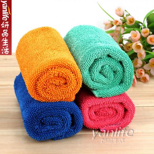 yanlife拧丝绒家居抹布 加厚地板抹布/擦车巾 神奇瞬间吸水