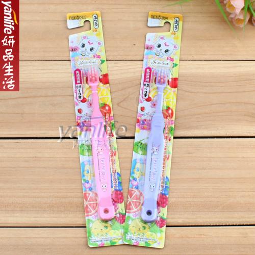 《贸》日本 EBISU/惠百施 宝石宠物牙刷 儿童牙刷（0.5~3岁）单支