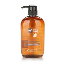 《贸》日本进口熊野油脂马油无硅油洗发水 止痒去屑防脱控油600ml