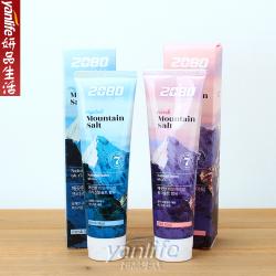 韩国 2080喜马拉雅纯盐牙膏 清爽薄荷味清新口气 125 g