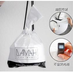 《贸》韩国DAMAH黑魔法一次性洗脸巾纯棉 洁面巾 擦脸代替毛巾 72片