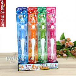 《贸》韩国进口 Toori天塔小恐龙儿童软毛牙刷 刷头含木糖醇 4-10岁