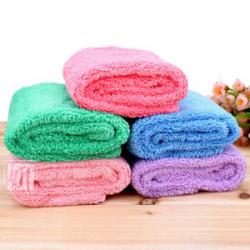 多吉 优质小号长毛绒美容毛巾 护肤洁面巾 擦脸毛巾干发巾62*32厘米