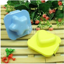 日本原装进口2P鸡蛋模具 寿司模具 鸡蛋造型模具盒 爱心+星 2089