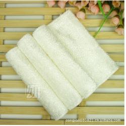 纯竹纤维双层不粘油洗碗巾/抹布（散装小号）17.5*15cm