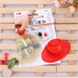 日本橡胶隔热手指套 隔热盘夹 隔热手垫 防烫夹垫 带磁石 592