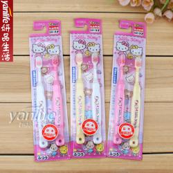 《贸》日本 EBISU/惠百施 HelloKitty儿童牙刷（0.5~3岁）2支装