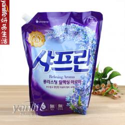 《贸》韩国 LG舒福蓝衣物柔顺剂 紫色-薰衣草 防静电  2100ML