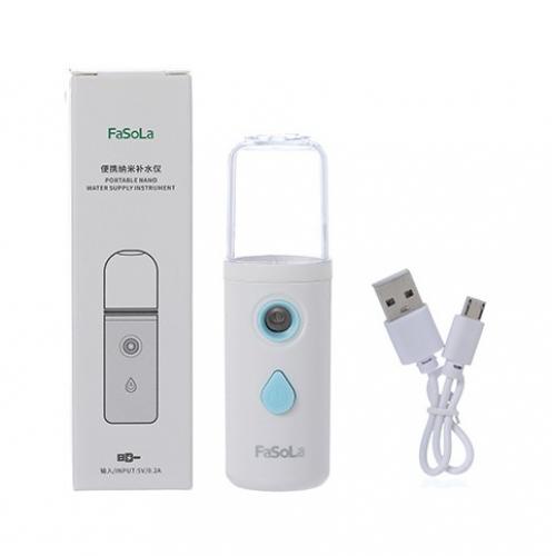 Fasola 纳米喷雾补水仪迷你便携充电式冷喷机加湿器美容仪保湿蒸脸器