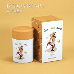 《贸》韩国杯具熊&大闹天宫联名款 野望焖烧罐 316不锈钢 500ml