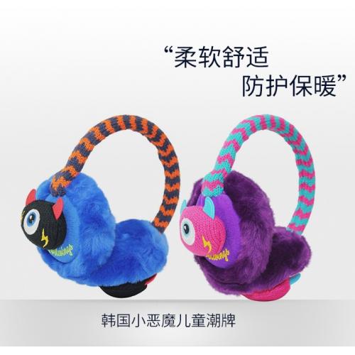 《贸》韩国进口 devilwing小恶魔 耳罩儿童秋冬男孩女孩耳包 秋冬季耳套可爱保暖DW013