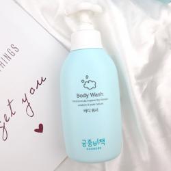 韩国 宫中秘策婴幼儿童沐浴露宝宝沐浴液 无添加弱酸性 350ml