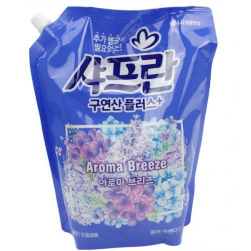 《贸》韩国 LG舒福蓝衣物柔顺剂 紫色-薰衣草 防静电  2100ML