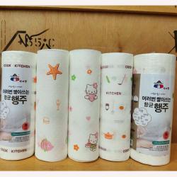 阿里郎厨房懒人抹布无纺布抹布洗碗布麻布巾厨房纸可水洗干湿两用