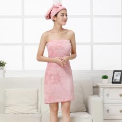 韩式阿里郎经编珊瑚绒浅色大浴巾不掉毛70*140男女通用居家浴围