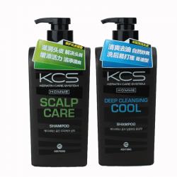 《贸》韩国爱敬KCS可希丝男士洗发水多效清洁洗发露头皮护理 550ml