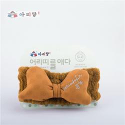 阿里郎 A20004同心束发带 立体蝴蝶结发带发箍 多色随机