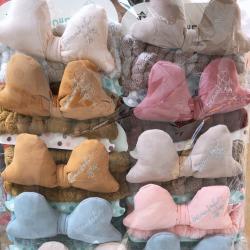 阿里郎 A20004同心束发带 立体蝴蝶结发带发箍 多色随机