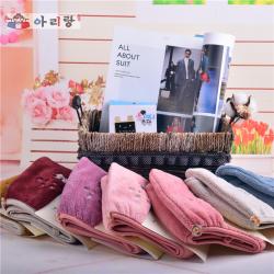 阿里郎 A20001蝴蝶公主长毛绒干发帽/干发巾 多色随机