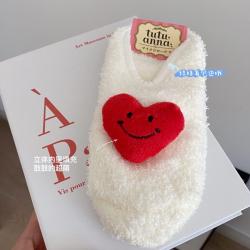 日系tutu地板袜 珊瑚绒袜子保暖 秋冬加绒睡眠月子袜 一组4双