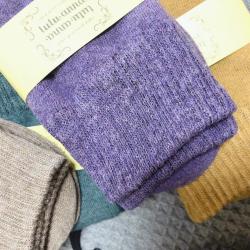 日系tutu纯色羊毛袜 秋冬加厚款保暖中筒男女款 一组10双