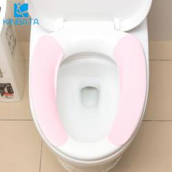 KINBATA 水晶绒马桶垫马桶座圈马桶套 四季坐垫密吸粘贴式 可水洗