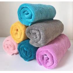 多吉新款 经编加密珊瑚绒浴巾 吸水干发洗浴巾  70*135cm