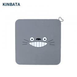 KINBATA 爱心硅胶隔热垫/防烫垫/锅垫 龙猫/鲸鱼