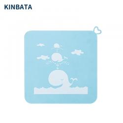 KINBATA 爱心硅胶隔热垫/防烫垫/锅垫 龙猫/鲸鱼