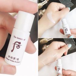韩国whoo后 拱辰享雪美白水乳小样 补水淡斑提亮 5ml*30对