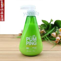 《贸》韩国LG贝瑞奥/倍瑞傲按压式PUMPING牙膏 液体瓶装285g 三色可选