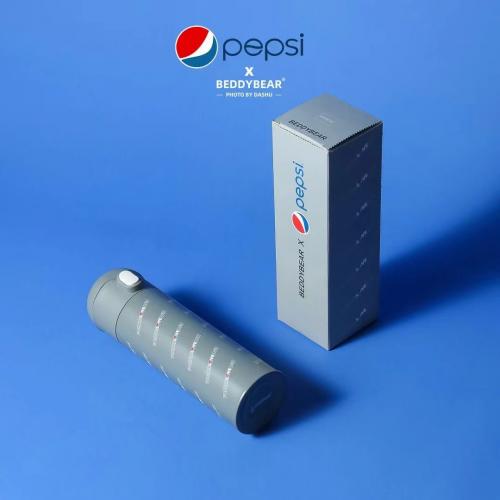 杯具熊联名百事成人大人保温杯水壶 定制水杯男士女士情侣茶杯