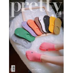 夏季女款棉质单色卡通船袜 多种花色 吸汗不掉跟女学生袜子