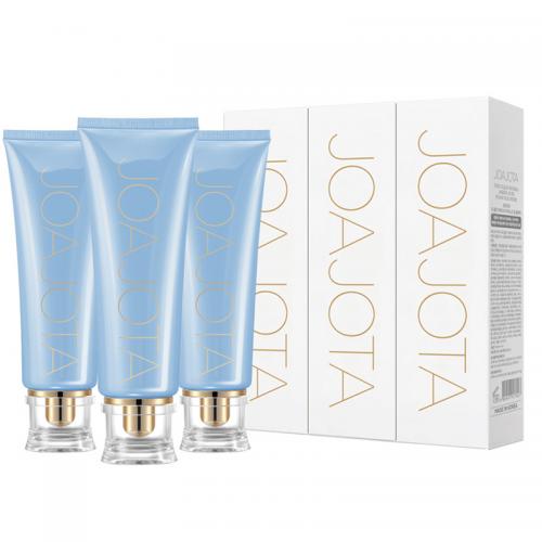 《贸》韩国Joajota 小蓝管玻尿酸水润洁净洗面奶 三支装120ml*3