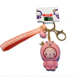 正版皇冠猴钥匙扣公仔钥匙圈 颜色随机