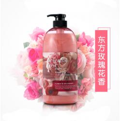 《贸》韩国 水果之乡贝缇贝恩 沐浴露 732ml 牛奶 玫瑰 苹果味