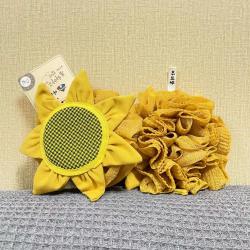 阿里郎 萝莉向日葵浴花球 太阳花沐浴球/洗澡浴擦 K21180