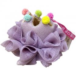 阿里郎 萝莉皇冠/兔子浴花球 沐浴球/洗澡泡沫起泡浴擦 K21079/80