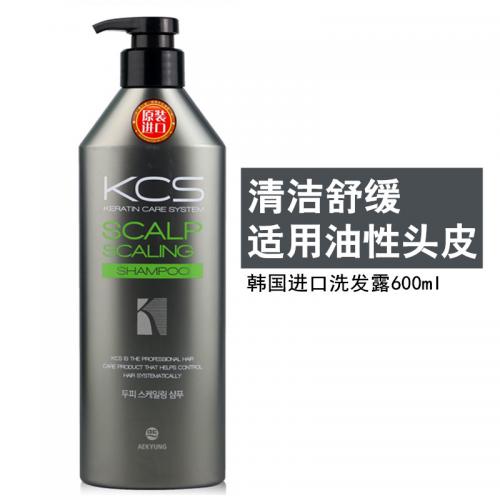 《贸》韩国爱敬KCS可希丝清洁舒爽洗发水 呵护头皮调理 600ml
