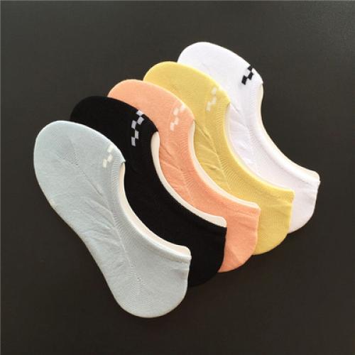 正版鹿人袜子 春夏款女士隐形袜 透气船袜短袜 L3020（1双）
