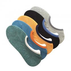 正版鹿人袜子 春夏款男士隐形袜 透气船袜短袜 L7020（1双）