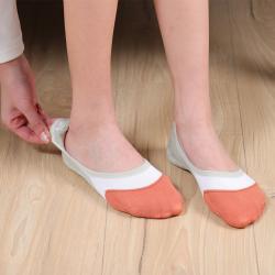 正版鹿人袜子 春夏款女士隐形袜 透气船袜短袜 L3020（1双）