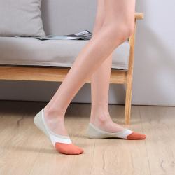 正版鹿人袜子 春夏款女士隐形袜 透气船袜短袜 L3020（1双）