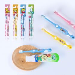 日本巧虎儿童牙刷 婴儿宝宝学生口腔清洁牙齿牙刷6个月-12岁 单支