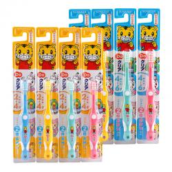 日本巧虎儿童牙刷 婴儿宝宝学生口腔清洁牙齿牙刷6个月-12岁 单支