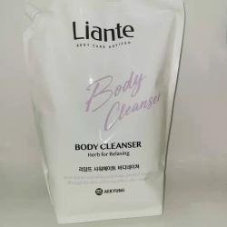 《贸》韩国liante丽安特洗发水护发素沐浴露香波 2L大包装补充装
