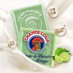 《贸》正版意大利进口大公鸡头肥皂 内衣马赛皂/植物洗衣皂 300g